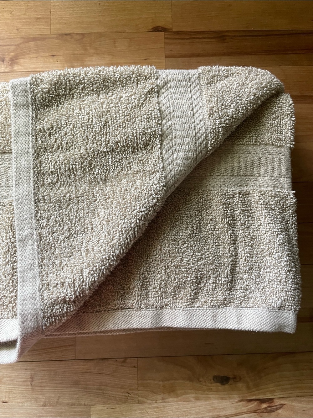 Mainstays Cream Bath Towels